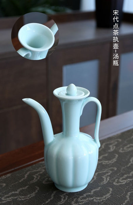 Chinese Style "Mo Cha" Tea Art Set with Jianzhan Bowl