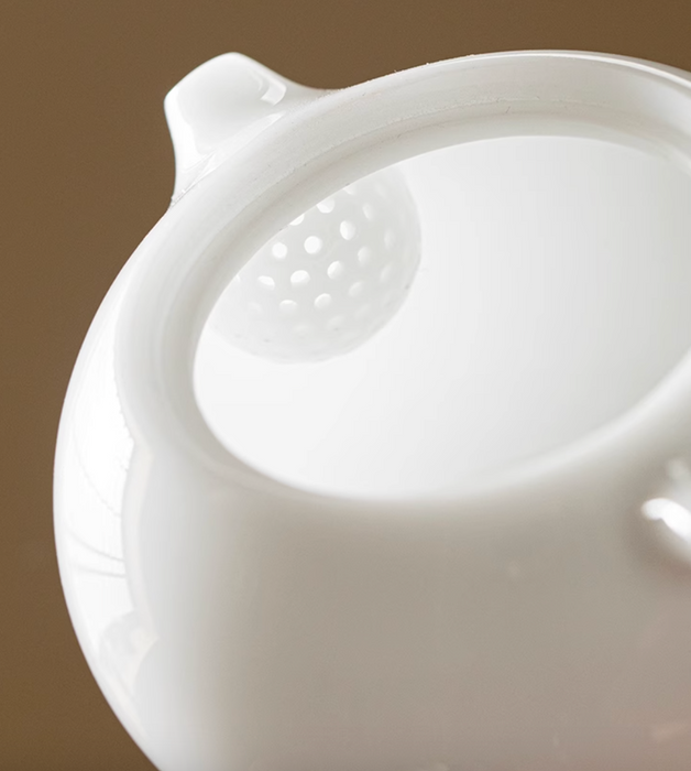 Ice Jade Porcelain "Xi Shi" Teapot | Yunnan Sourcing Tea Shop