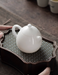 Ice Jade Porcelain "Dragon Egg" Teapot | Yunnan Sourcing Tea Shop