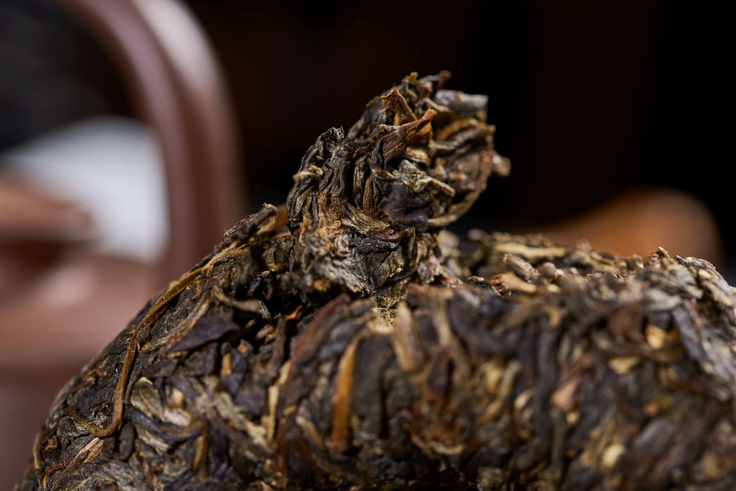 2013 Golden Bamboo Garden Village Raw Pu-erh Tea Tuo