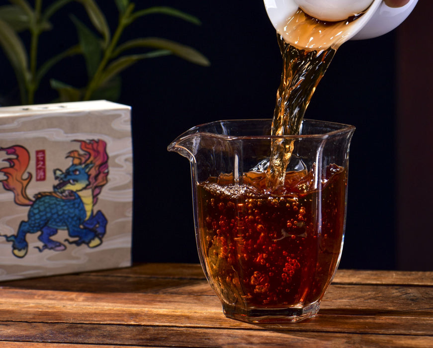 2026 Yunnan Sourcing "Horse Lao Cha Tou Brick" Ripe Pu-erh Tea