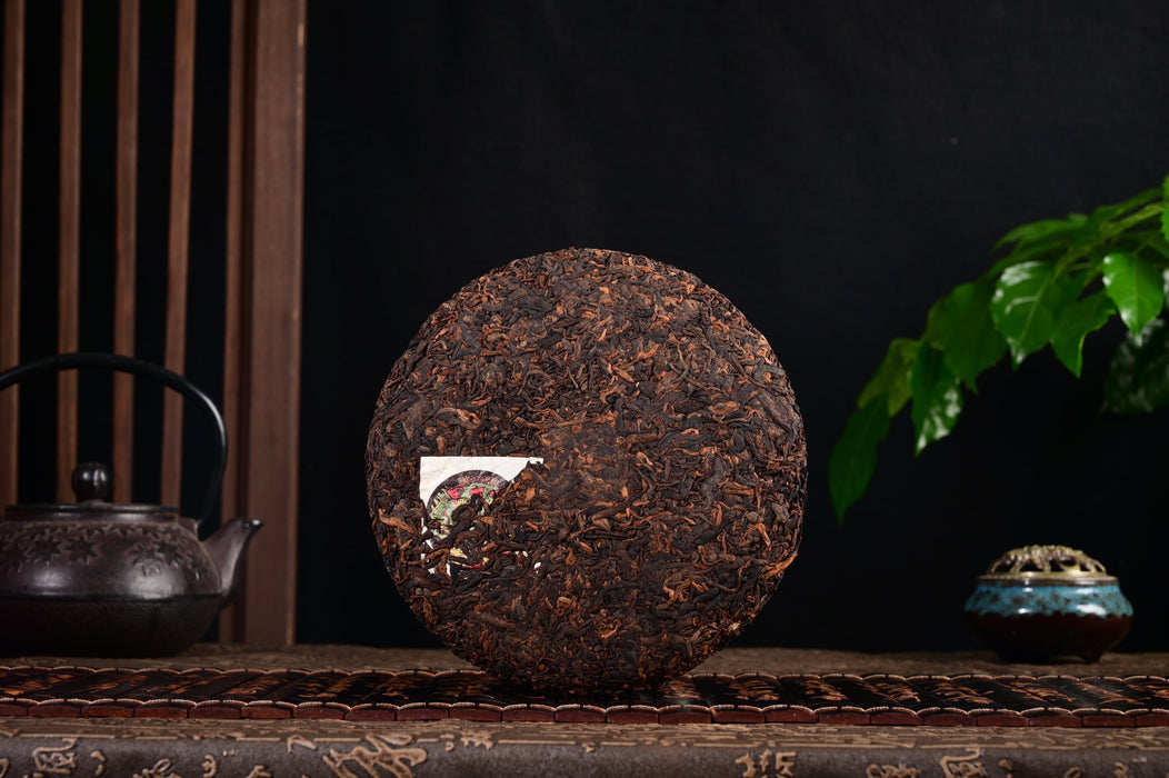 2024 Yunnan Sourcing "Peerless" Ripe Pu-erh Tea Cake