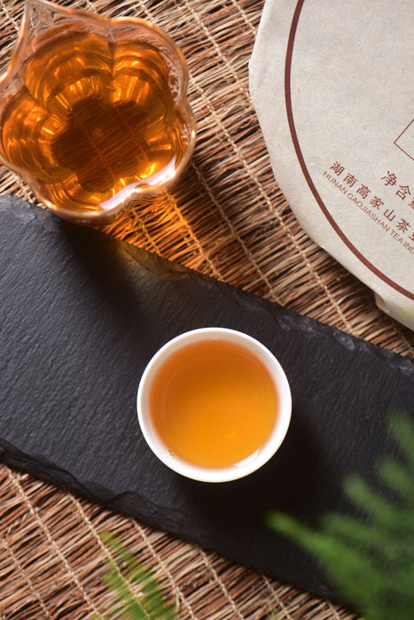 2013 Gao Jia Shan "Waffle Cut" Qian Liang Hei Cha Tea