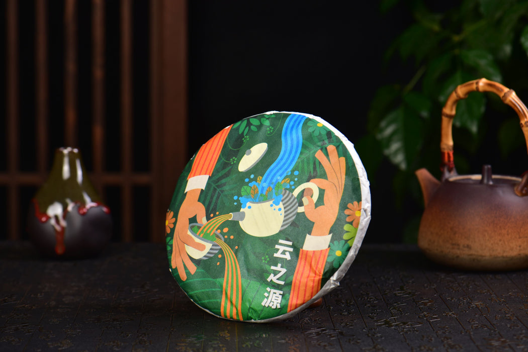 2025 Yunnan Sourcing "Meng Zhu Da Shan" Old Arbor Raw Pu-erh Tea Cake | Yunnan Sourcing Tea Shop