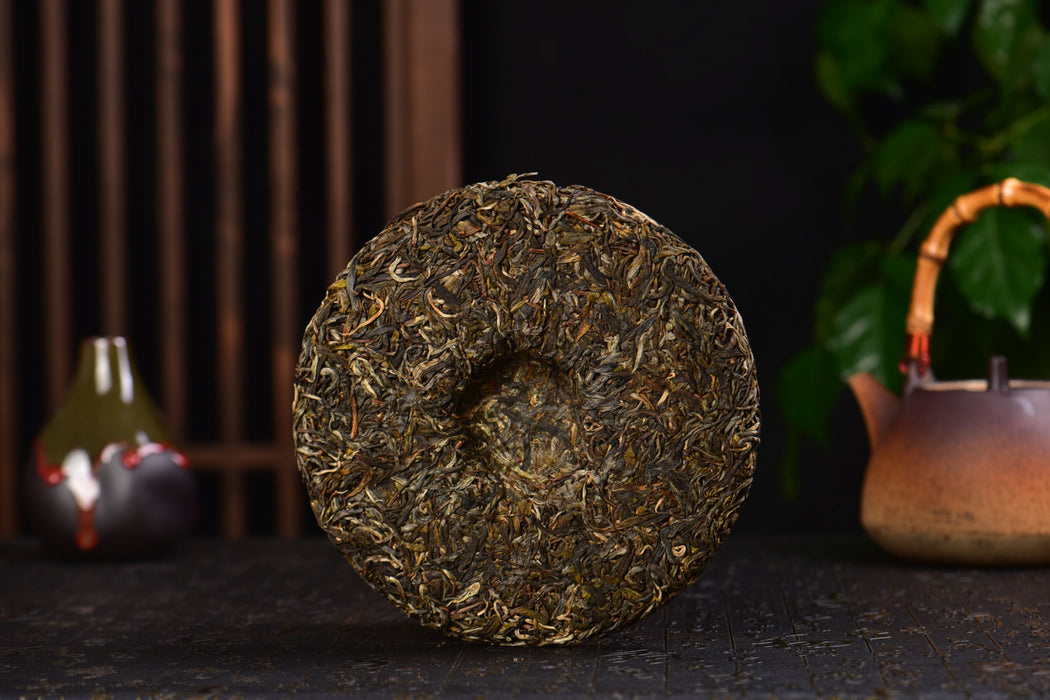 2025 Yunnan Sourcing "Meng Zhu Da Shan" Old Arbor Raw Pu-erh Tea Cake | Yunnan Sourcing Tea Shop