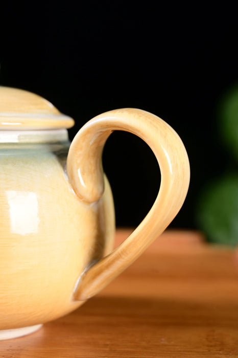 Morning Luminescence Wood-Fired Glaze Tea Set | Yunnan Sourcing Tea Shop