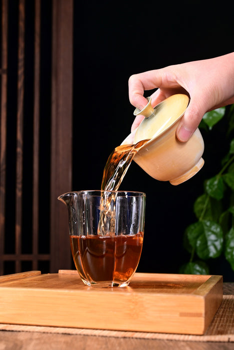 Morning Luminescence Wood-Fired Glaze Tea Set | Yunnan Sourcing Tea Shop
