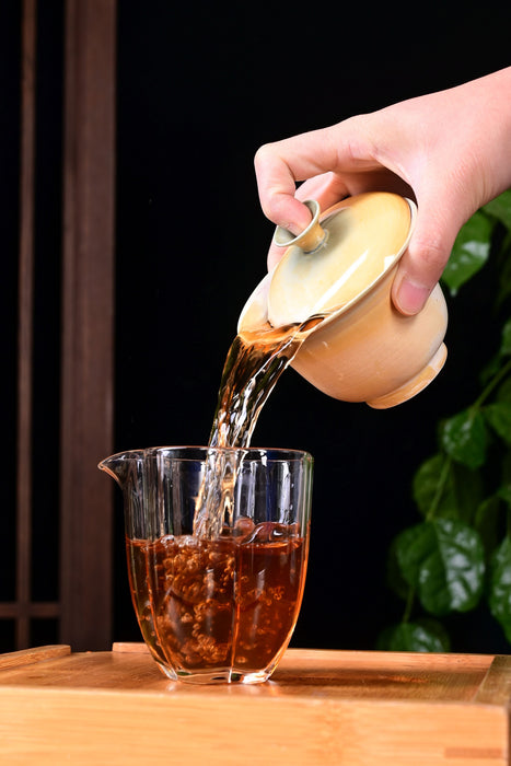 Morning Luminescence Wood-Fired Glaze Tea Set | Yunnan Sourcing Tea Shop