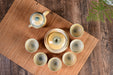 Morning Luminescence Wood-Fired Glaze Tea Set | Yunnan Sourcing Tea Shop