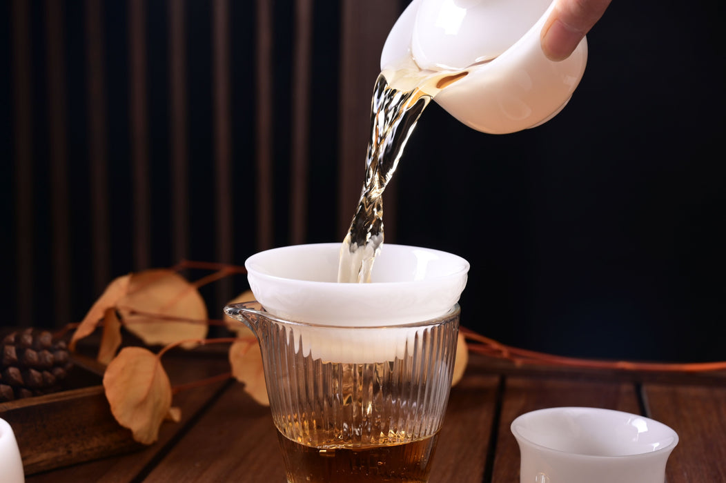 Ice Jade Porcelain Tea Strainer | Yunnan Sourcing Tea Shop