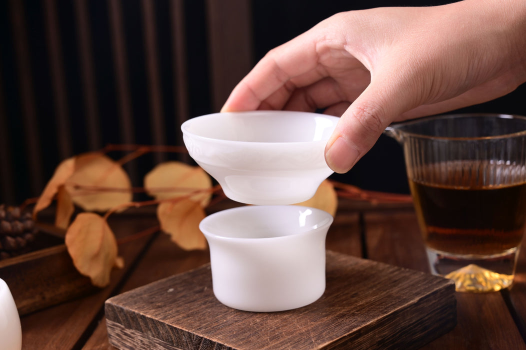 Ice Jade Porcelain Tea Strainer | Yunnan Sourcing Tea Shop