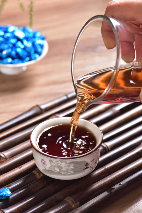 Jasmine Flower and Ripe Pu-erh Instant Tea Resin | Yunnan Sourcing Tea Shop