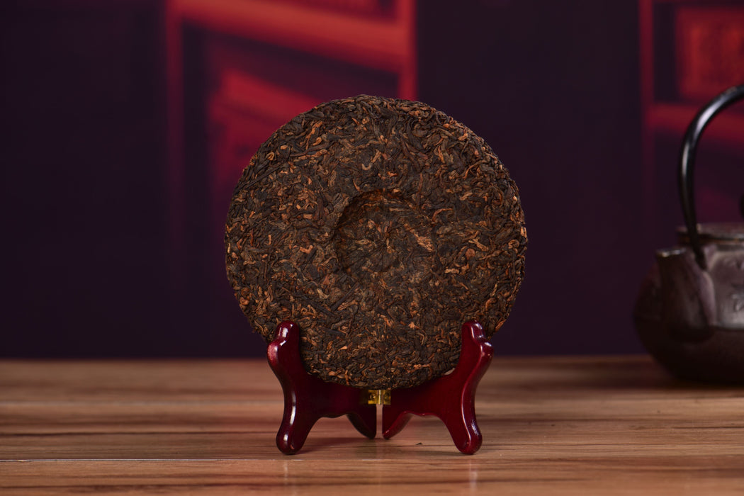 2025 Yunnan Sourcing "Lao Man'e Old Tree" Ripe Pu-erh Tea Cake | Yunnan Sourcing Tea Shop
