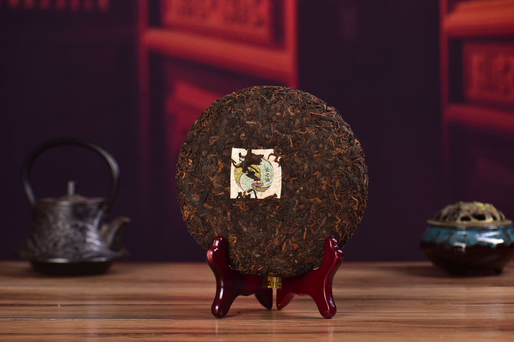 2025 Yunnan Sourcing "Zhang Jia San Dui" Ripe Pu-erh Tea Cake | Yunnan Sourcing Tea Shop