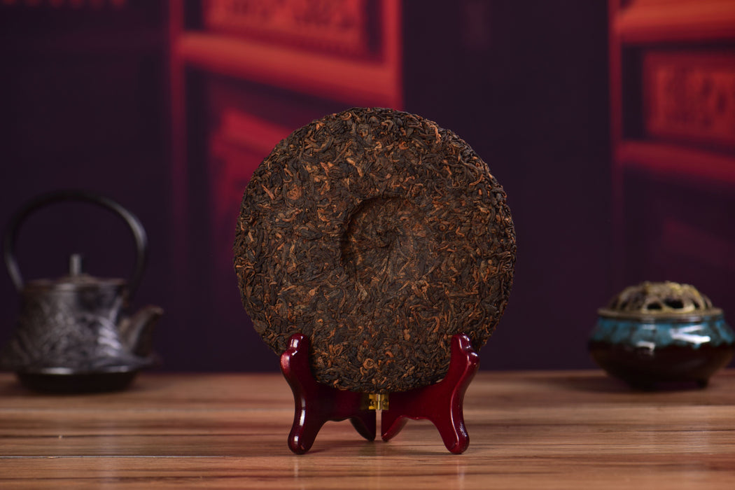 2025 Yunnan Sourcing "Zhang Jia San Dui" Ripe Pu-erh Tea Cake | Yunnan Sourcing Tea Shop
