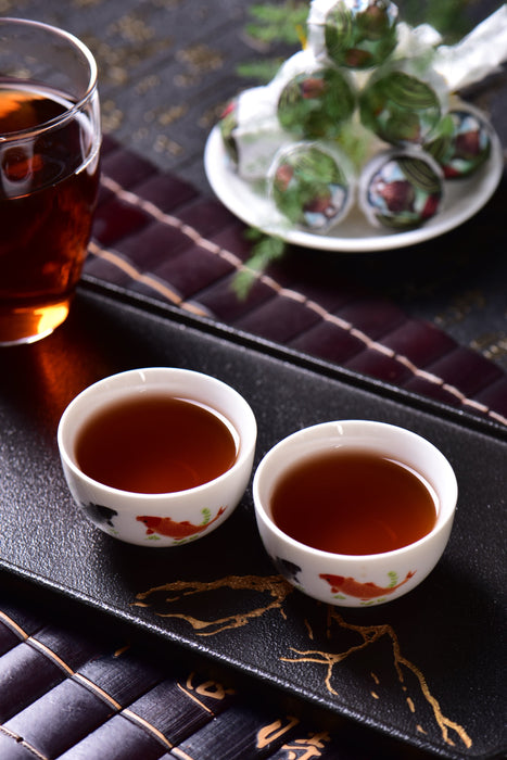 2024 Yunnan Sourcing "Magic Teapot" Ripe Pu-erh Tea Dragon Balls