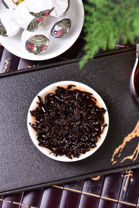 2024 Yunnan Sourcing "Magic Teapot" Ripe Pu-erh Tea Dragon Balls | Yunnan Sourcing Tea Shop