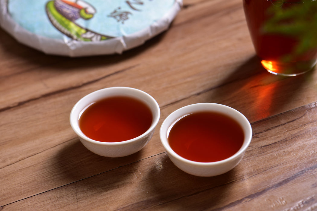 2025 Yunnan Sourcing "Zhang Jia San Dui" Ripe Pu-erh Tea Cake | Yunnan Sourcing Tea Shop