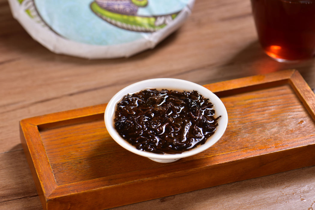 2025 Yunnan Sourcing "Zhang Jia San Dui" Ripe Pu-erh Tea Cake | Yunnan Sourcing Tea Shop