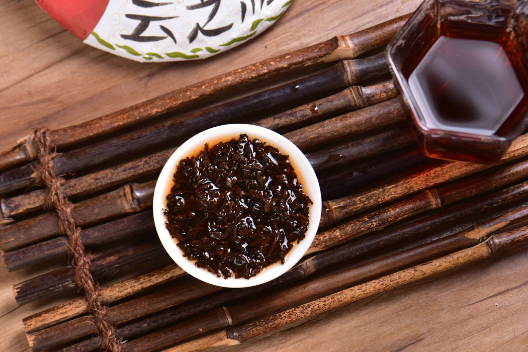 2025 Yunnan Sourcing "Meng Song Village" Ripe Pu-erh Tea Cake | Yunnan Sourcing Tea Shop