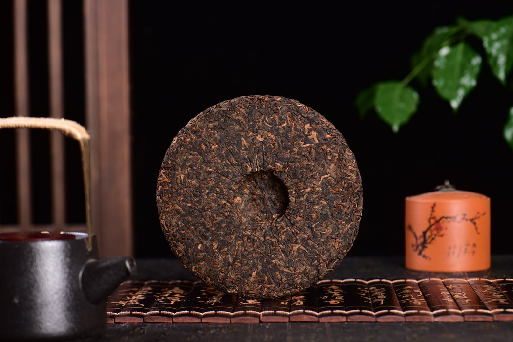 2024 Yunnan Sourcing "Ge Deng Village" Ripe Pu-erh Tea Cake | Yunnan Sourcing Tea Shop