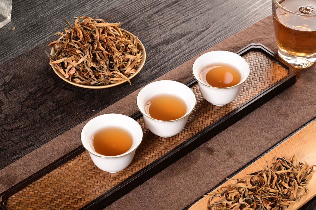 Pure Bud Golden Needle Jasmine Black Tea | Yunnan Sourcing Tea Shop