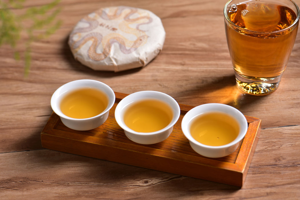 2025 Yunnan Sourcing "Huang Cao Ba Village" White Tea Cake | Yunnan Sourcing Tea Shop