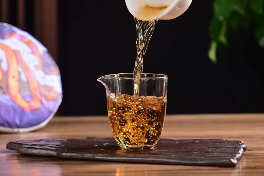 2025 Yunnan Sourcing "Jinggu Ye Sheng Cha" Wild Tree Purple Tea Cake | Yunnan Sourcing Tea Shop