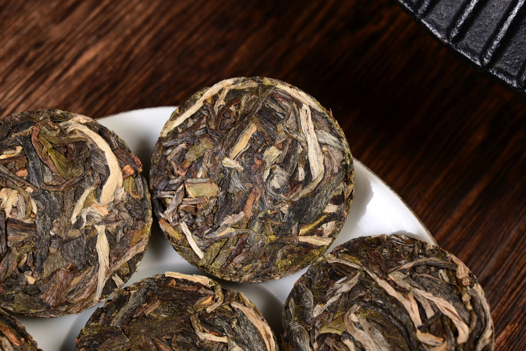 2025 Yunnan Sourcing "Green Label" Wild Arbor Raw Pu-erh Tea Mini Cakes | Yunnan Sourcing Tea Shop