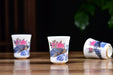 Mutton Fat Ice Jade "Peacock Pageantry" Tea Cup | Yunnan Sourcing Tea Shop
