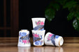 Mutton Fat Ice Jade "Peacock Pageantry" Tea Cup | Yunnan Sourcing Tea Shop