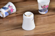 Mutton Fat Ice Jade "Peacock Pageantry" Tea Cup | Yunnan Sourcing Tea Shop