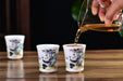 Mutton Fat Ice Jade "Playful Panda" Tea Cup | Yunnan Sourcing Tea Shop