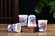Mutton Fat Ice Jade "Peacock Pageantry" Tea Cup | Yunnan Sourcing Tea Shop