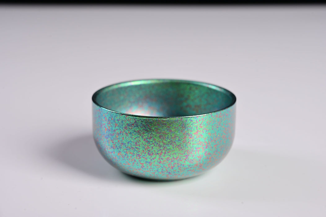 Rainbow Morning Titanium Tea Cups