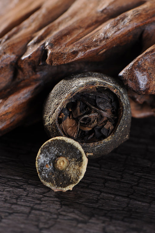 Fuding Shou Mei White Tea in King Orange | Yunnan Sourcing Tea Shop