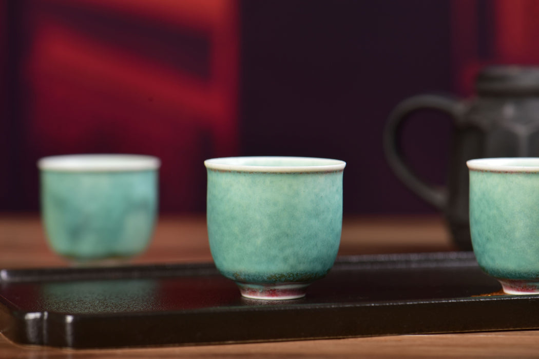 Verdant Mist Celadon Tea Cups | Yunnan Sourcing Tea Shop