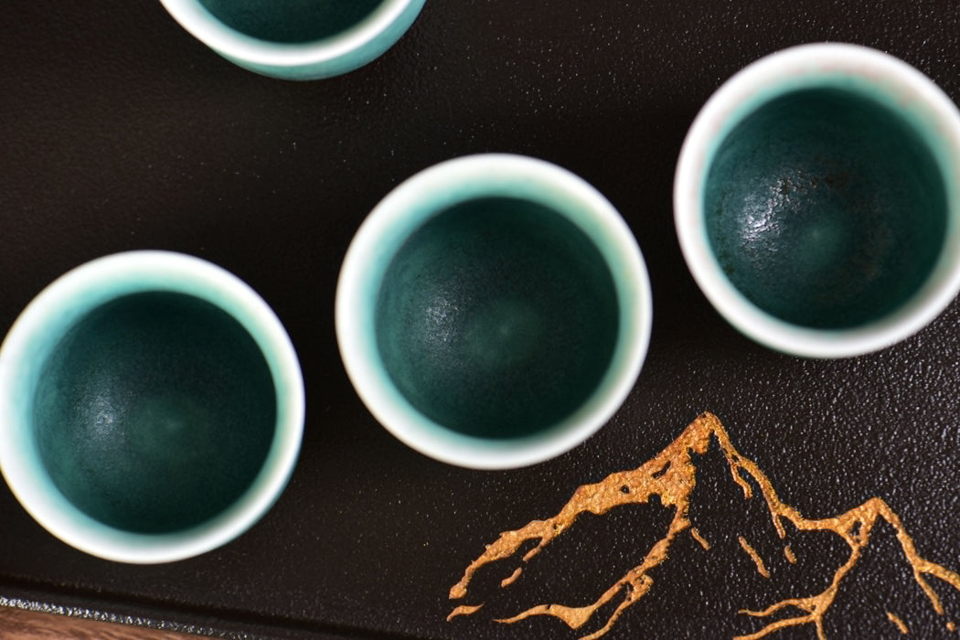 Verdant Mist Celadon Tea Cups | Yunnan Sourcing Tea Shop