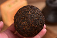 2011 Lao Man'e Brand "Golden Tuo" Certified Organic Ripe Pu-erh Tea | Yunnan Sourcing Tea Shop
