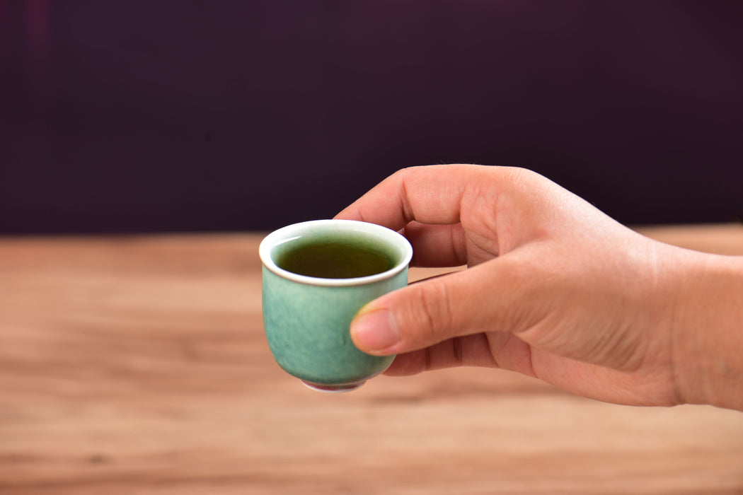 Verdant Mist Celadon Tea Cups | Yunnan Sourcing Tea Shop
