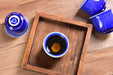 Midnight Glaze Cobalt Blue Porcelain Tea Cups | Yunnan Sourcing Tea Shop