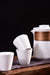 Powder Glaze White Ceramic Tea Brewer with Cups | Yunnan Sourcing Tea Shop