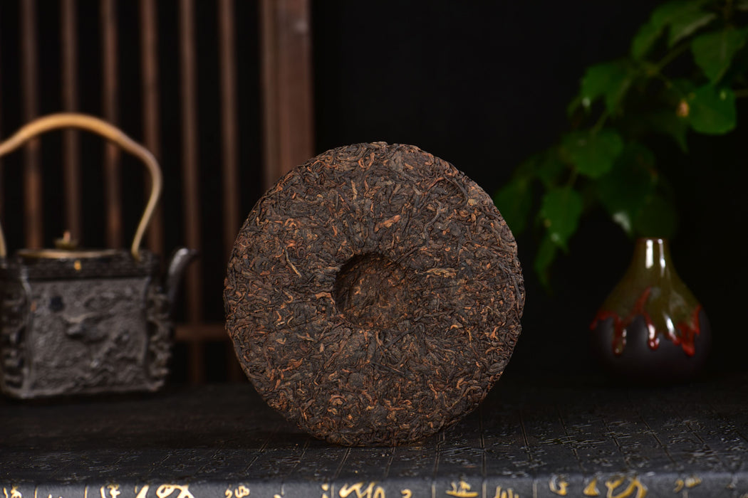 2026 Yunnan Sourcing "Ambigram" Ripe Pu-erh Tea Cake | Yunnan Sourcing Tea Shop