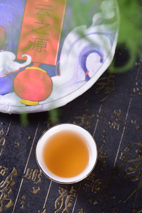 2023 Yunnan Sourcing "Autumn Xiao Shui Jing" Raw Pu-erh Tea Cake