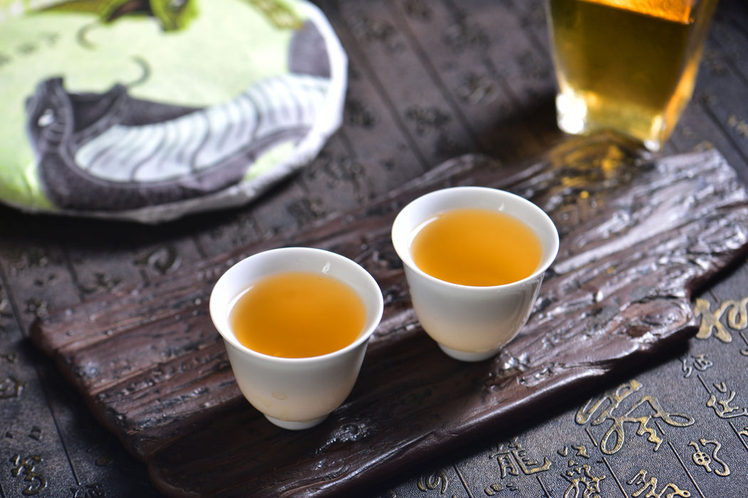 2025 Yunnan Sourcing "Autumn Jiu Tai Po" Old Arbor Raw Pu-erh Tea Cake | Yunnan Sourcing Tea Shop