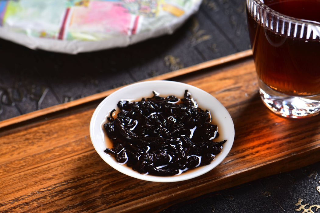 2025 Yunnan Sourcing "Knight's Chamfer" Ripe Pu-erh Tea Cake | Yunnan Sourcing Tea Shop