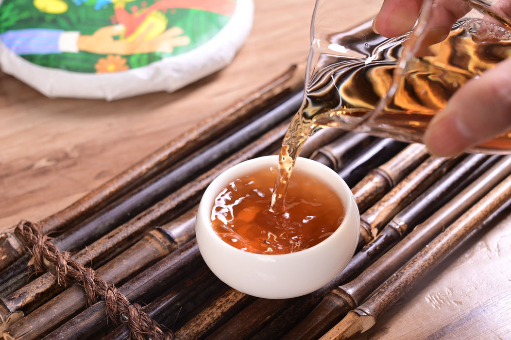 2025 Yunnan Sourcing "Meng Zhu Da Shan" Old Arbor Black Tea Cake (Copy) | Yunnan Sourcing Tea Shop