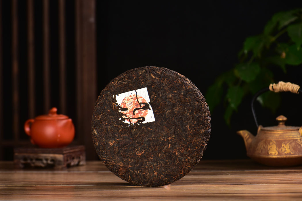 2026 Yunnan Sourcing "He Kai Village" Ripe Pu-erh Tea Cake | Yunnan Sourcing Tea Shop