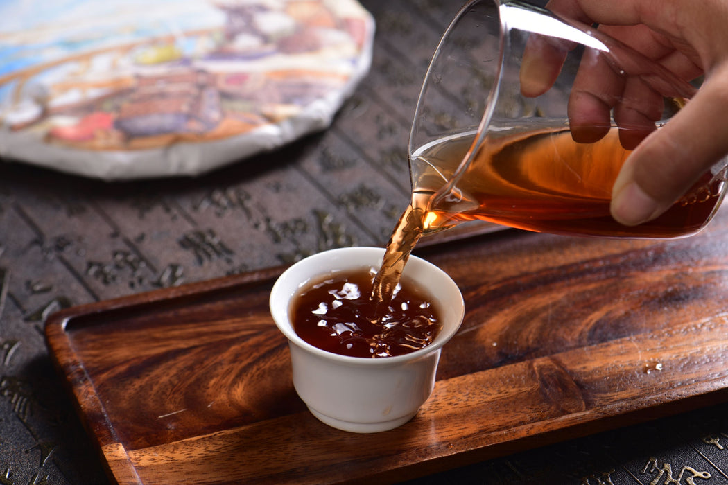 2025 Yunnan Sourcing "Sanctuary" Ripe Pu-erh Tea Cake | Yunnan Sourcing Tea Shop