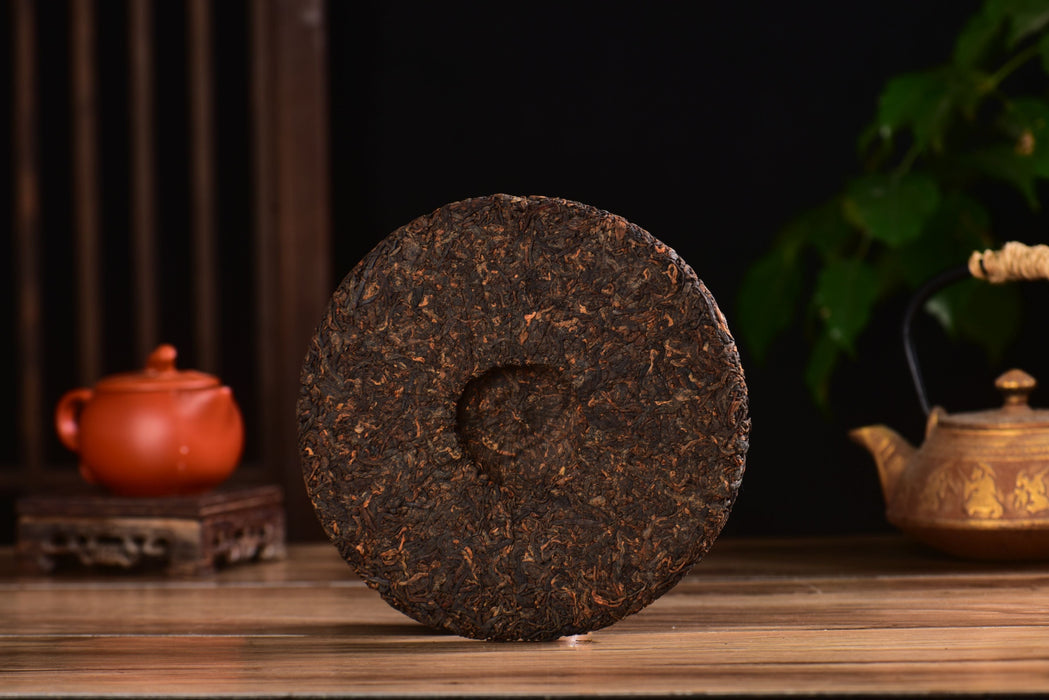 2026 Yunnan Sourcing "He Kai Village" Ripe Pu-erh Tea Cake | Yunnan Sourcing Tea Shop